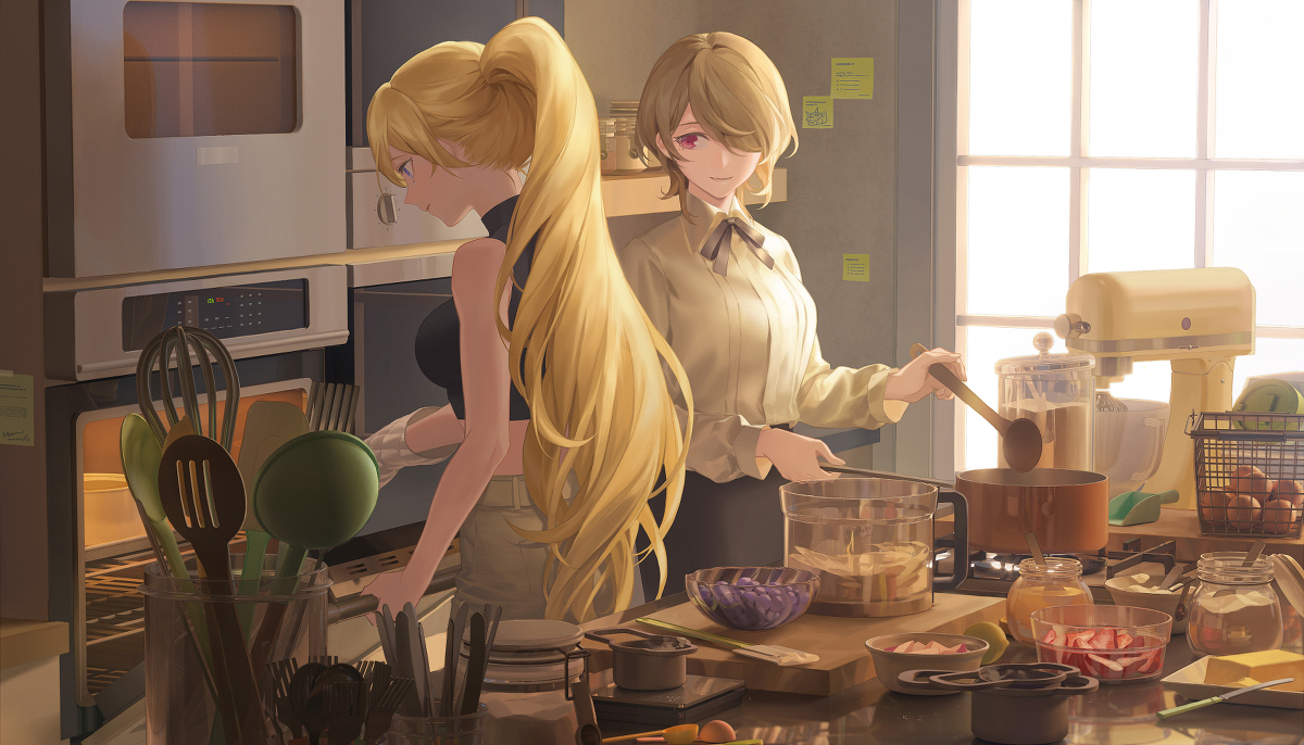 This is a pixiv picture whose title is 假日.