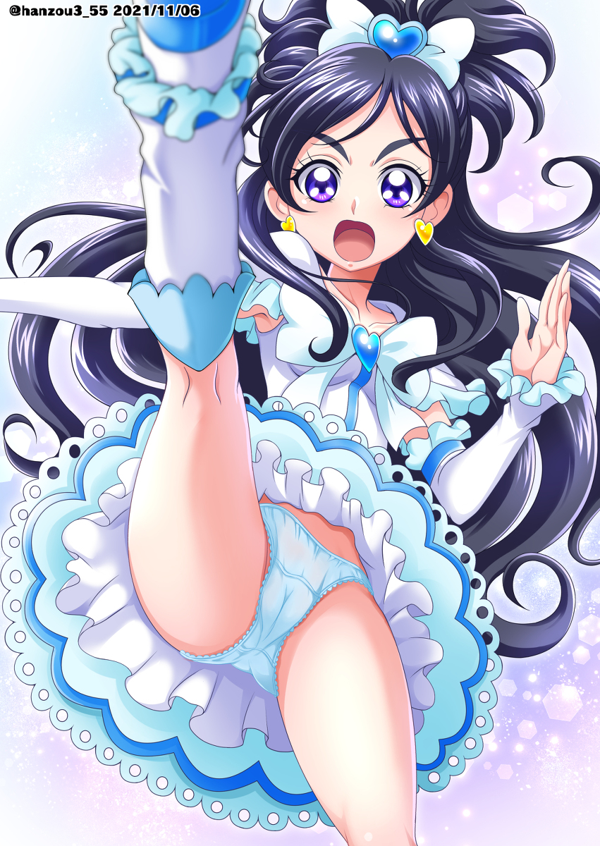 This is a pixiv picture whose title is キュアホワイト！.