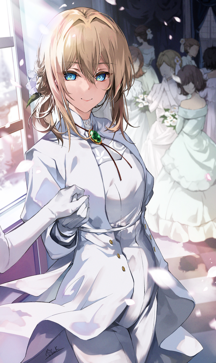 This is a pixiv picture whose title is エスコートしていただけますか.