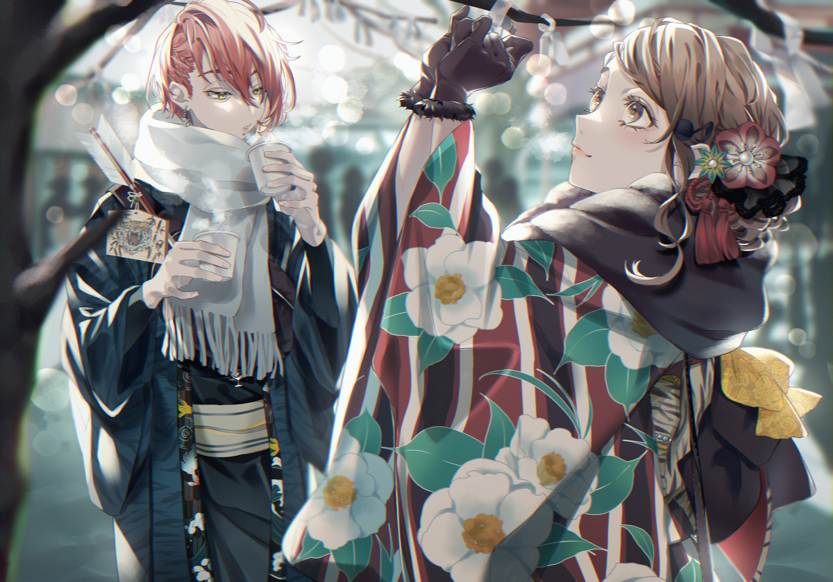 This is a pixiv picture whose title is ニコバーカレンダー2022.
