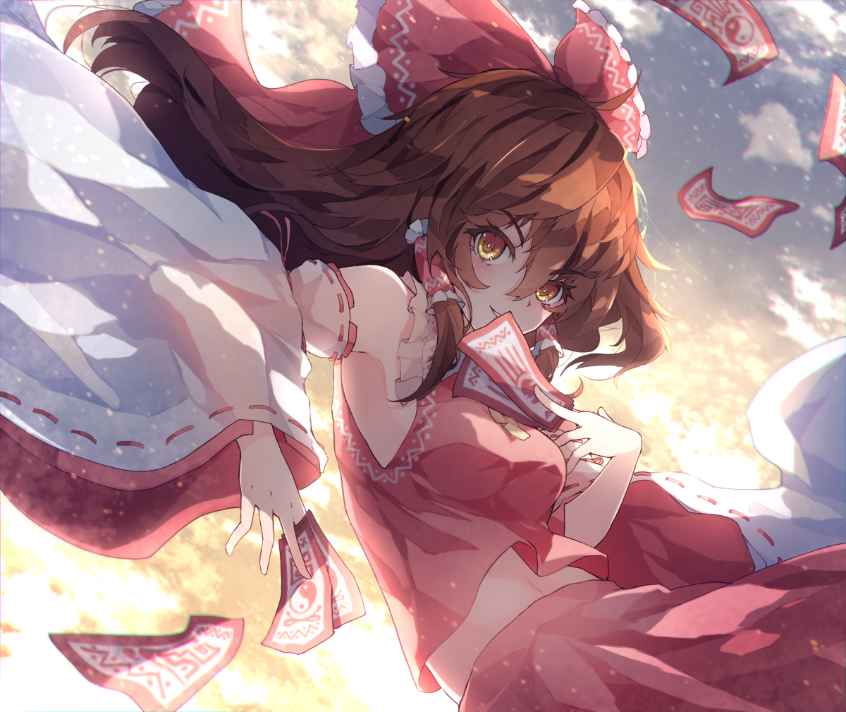 This is a pixiv picture whose title is Fly.
