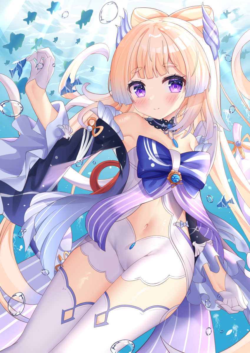This is a pixiv picture whose title is 心海ちゃん.