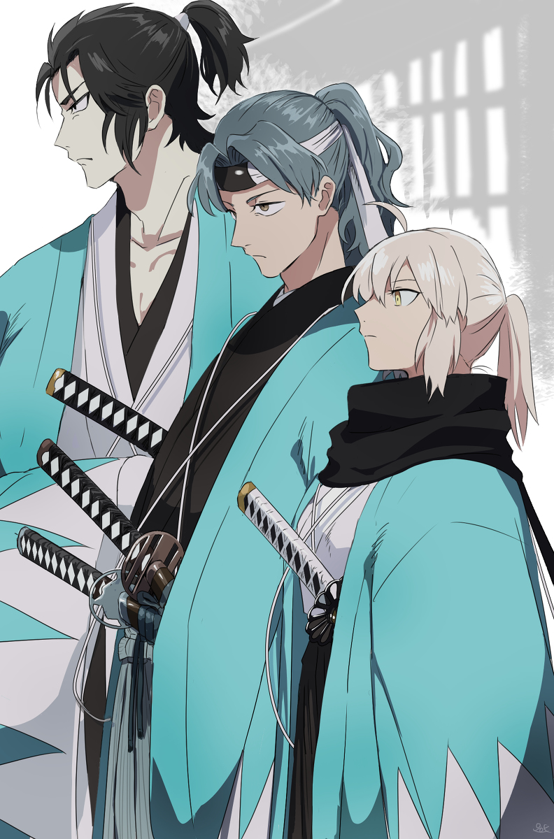 This is a pixiv picture whose title is 新選組まとめ.
