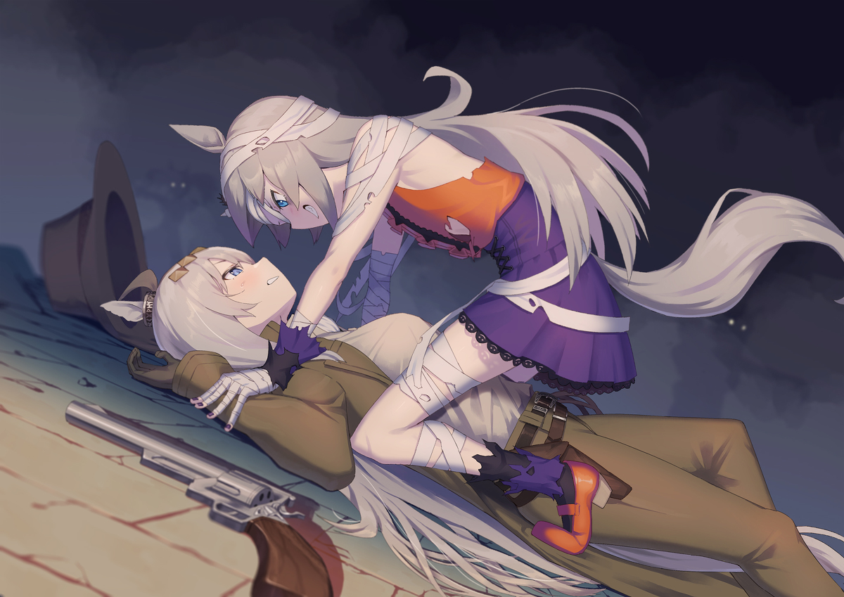 This is a pixiv picture whose title is ハロウィンオグタマ.