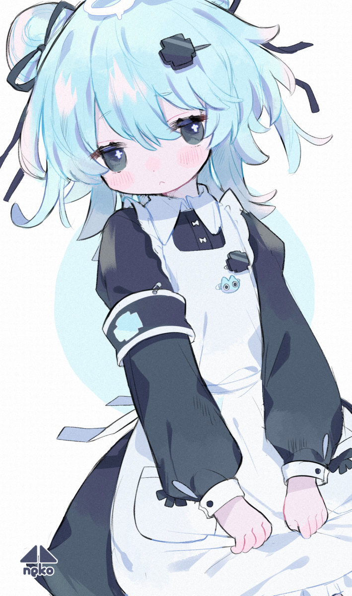 This is a pixiv picture whose title is みずいろナースちゃん.