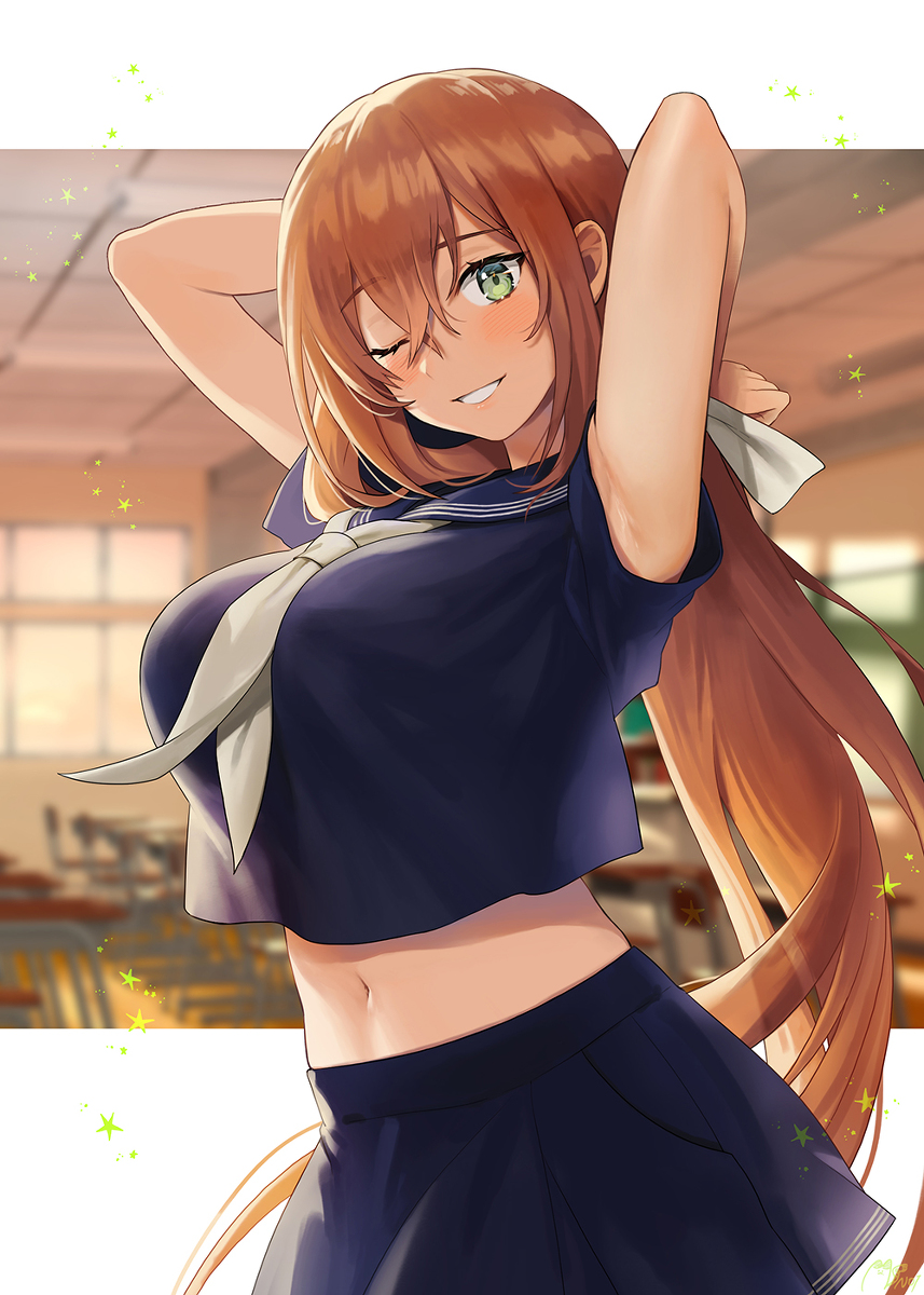 This is a pixiv picture whose title is M1903.