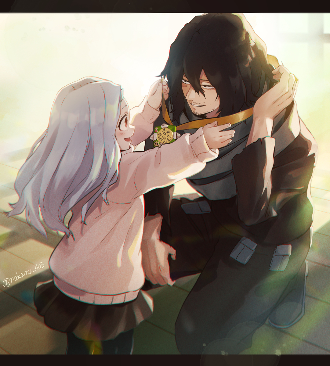 This is a pixiv picture whose title is 「お誕生日おめでとう！」.