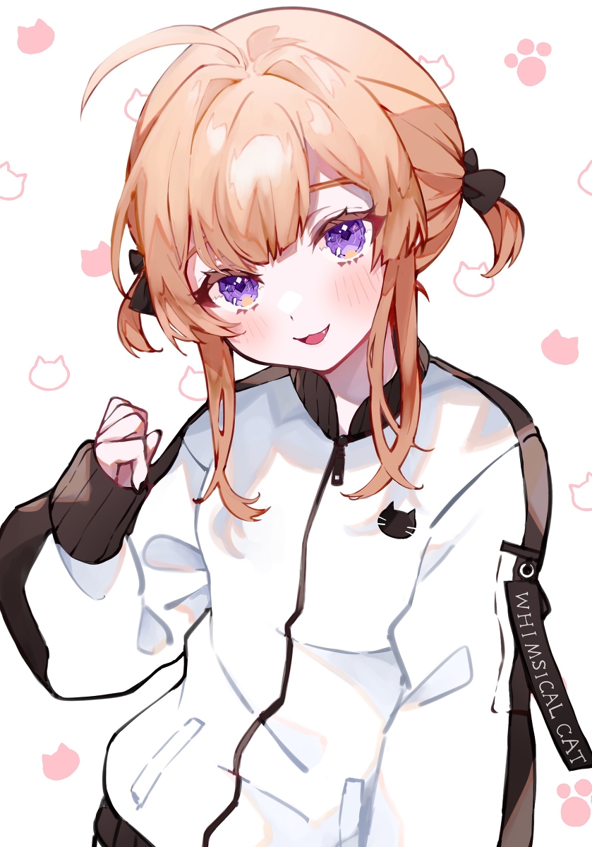 This is a pixiv picture whose title is 【Favoriteコラボ】気まぐれ猫 リバーシブルブルゾン.