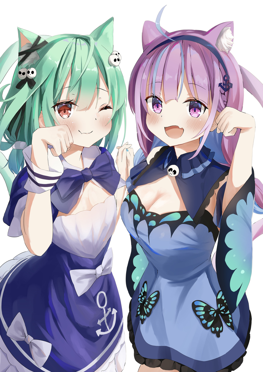 This is a pixiv picture whose title is あくるし🐈🦋⚓️.