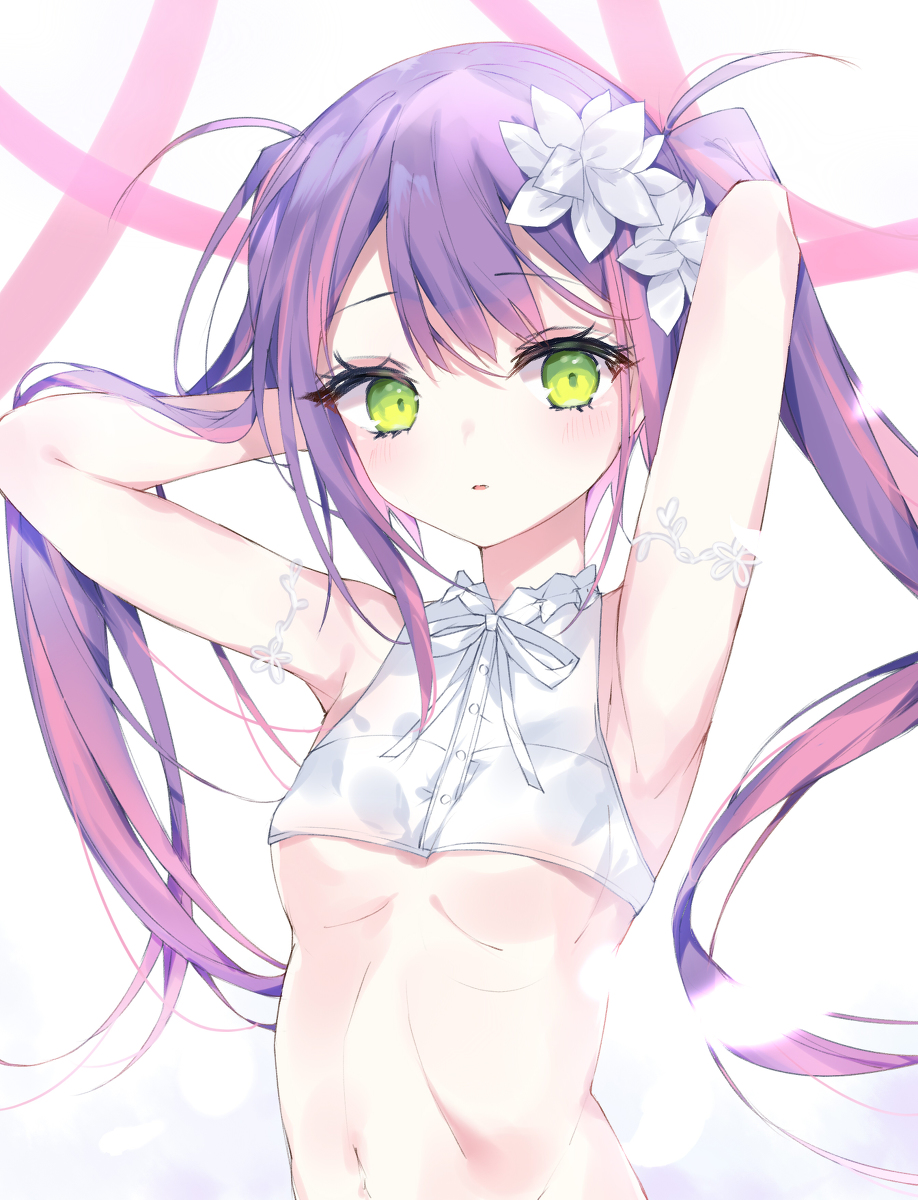 This is a pixiv picture whose title is PURE WHITE.