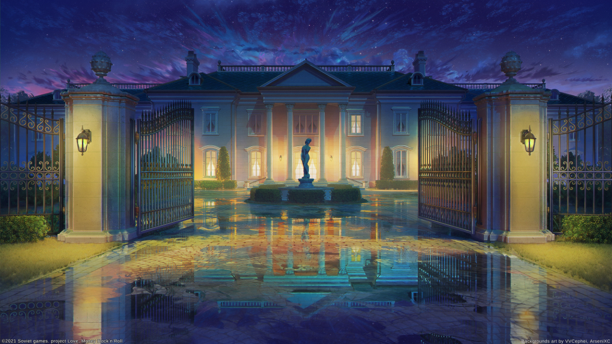 This is a pixiv picture whose title is Ellie 邸宅 夜.