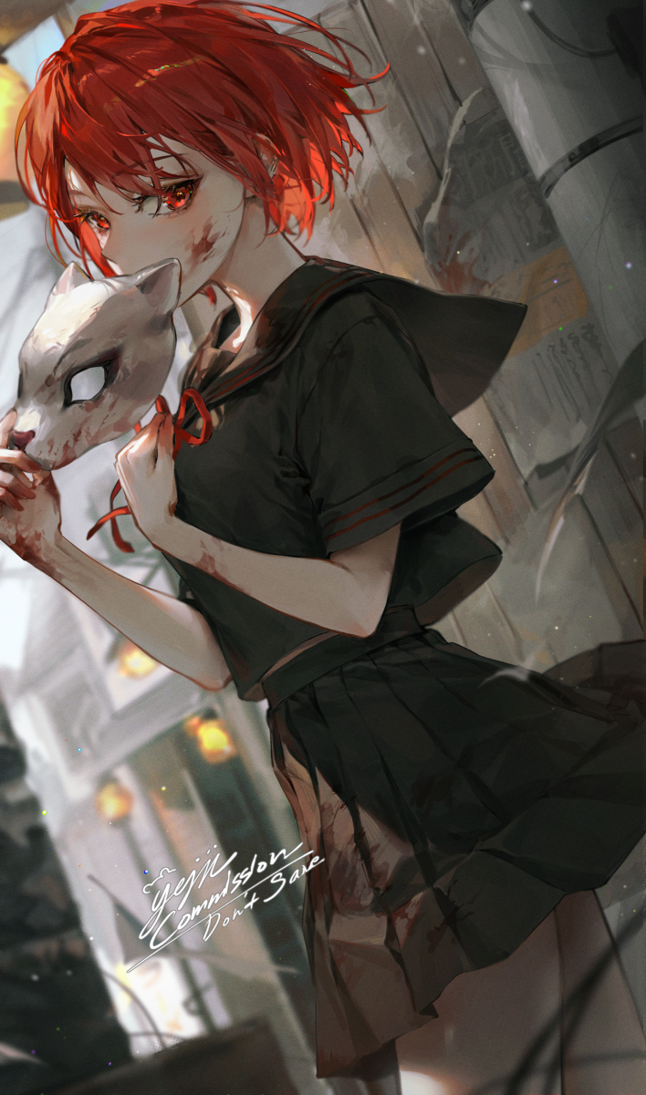 This is a pixiv picture whose title is cm.