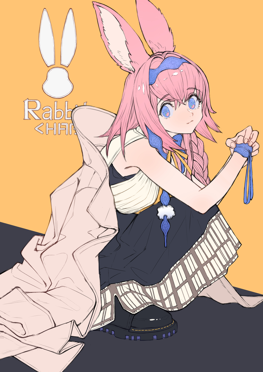 This is a pixiv picture whose title is Rabbit.