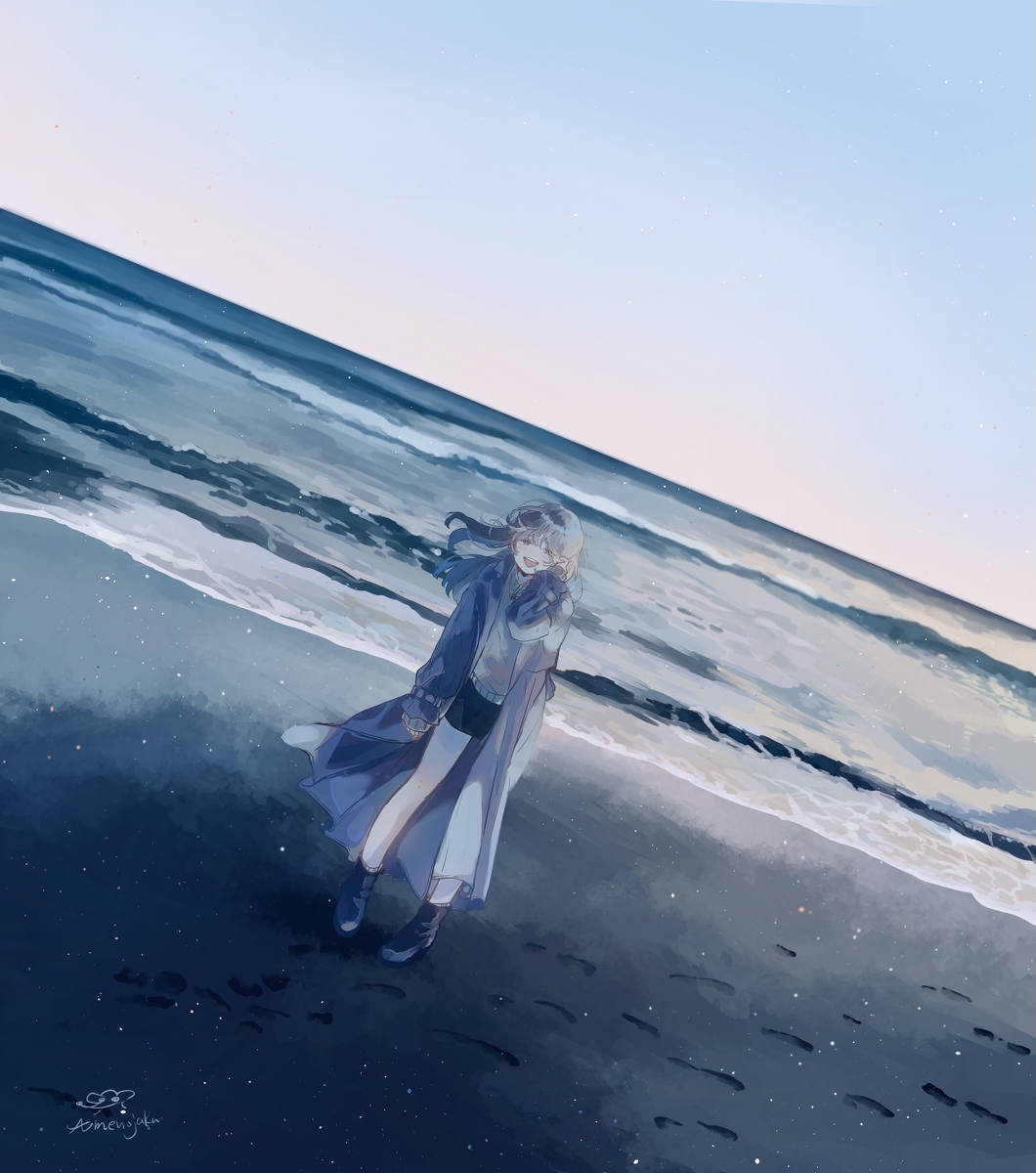 This is a pixiv picture whose title is 思い出ばかりが美しい.