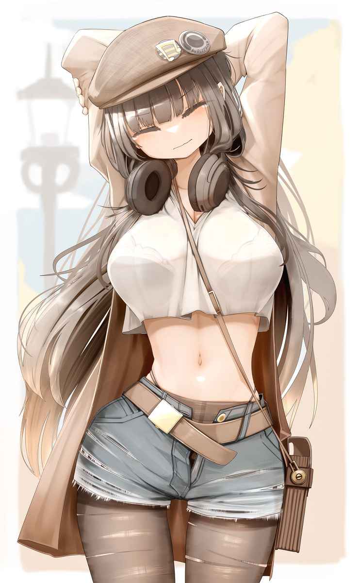 This is a pixiv picture whose title is WH-1000XM4.