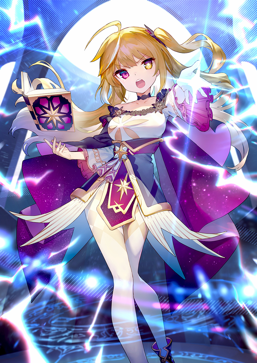 This is a pixiv picture whose title is 音織ちゃんの魔法発動🌟.