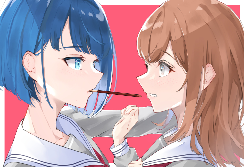 This is a pixiv picture whose title is 遥みの.
