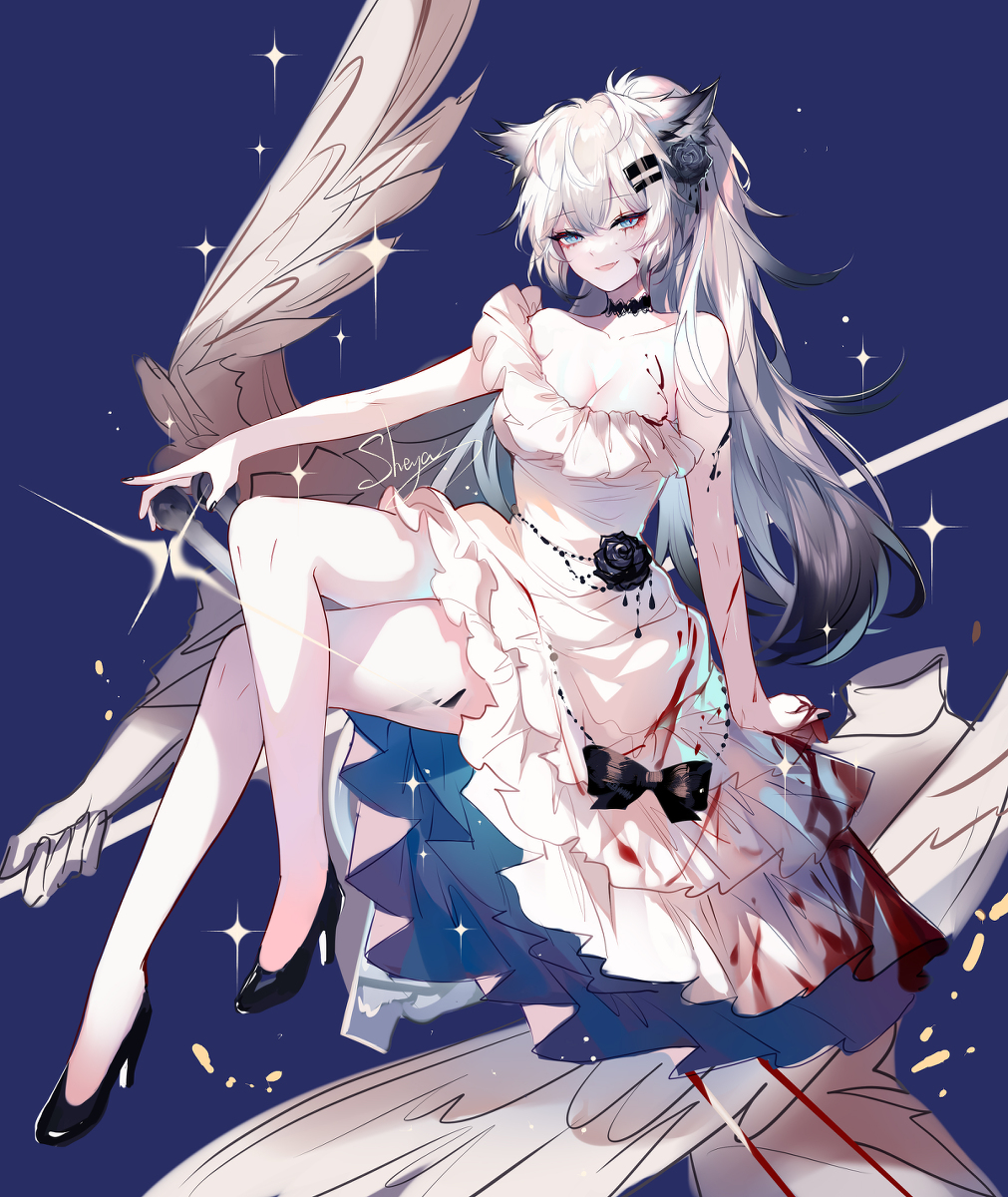 This is a pixiv picture whose title is 🎂.