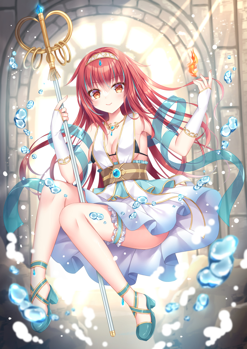 This is a pixiv picture whose title is 💧🔥💧.