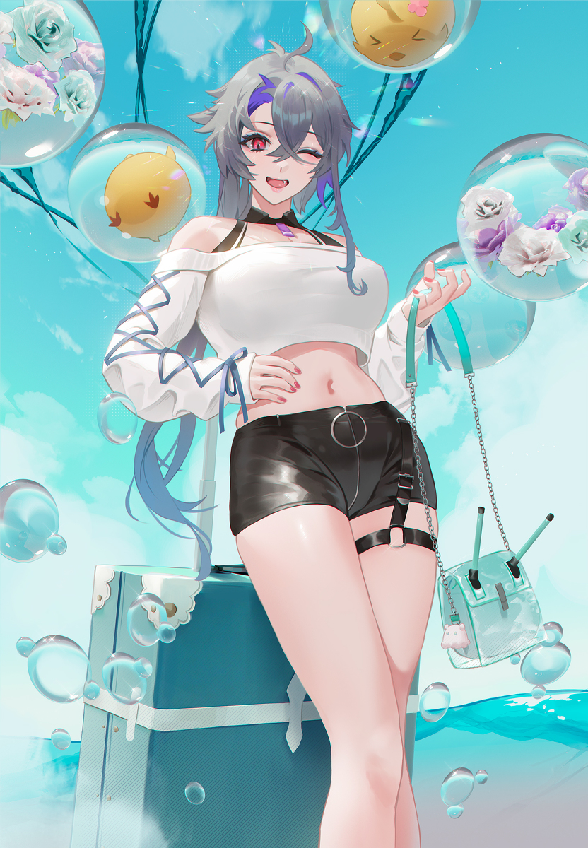This is a pixiv picture whose title is 無題.