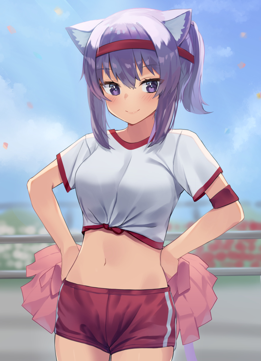 This is a pixiv picture whose title is 頑張れ~！.