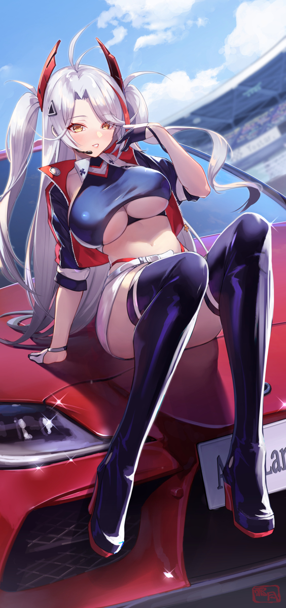 This is a pixiv picture whose title is プリンツ・オイゲン.