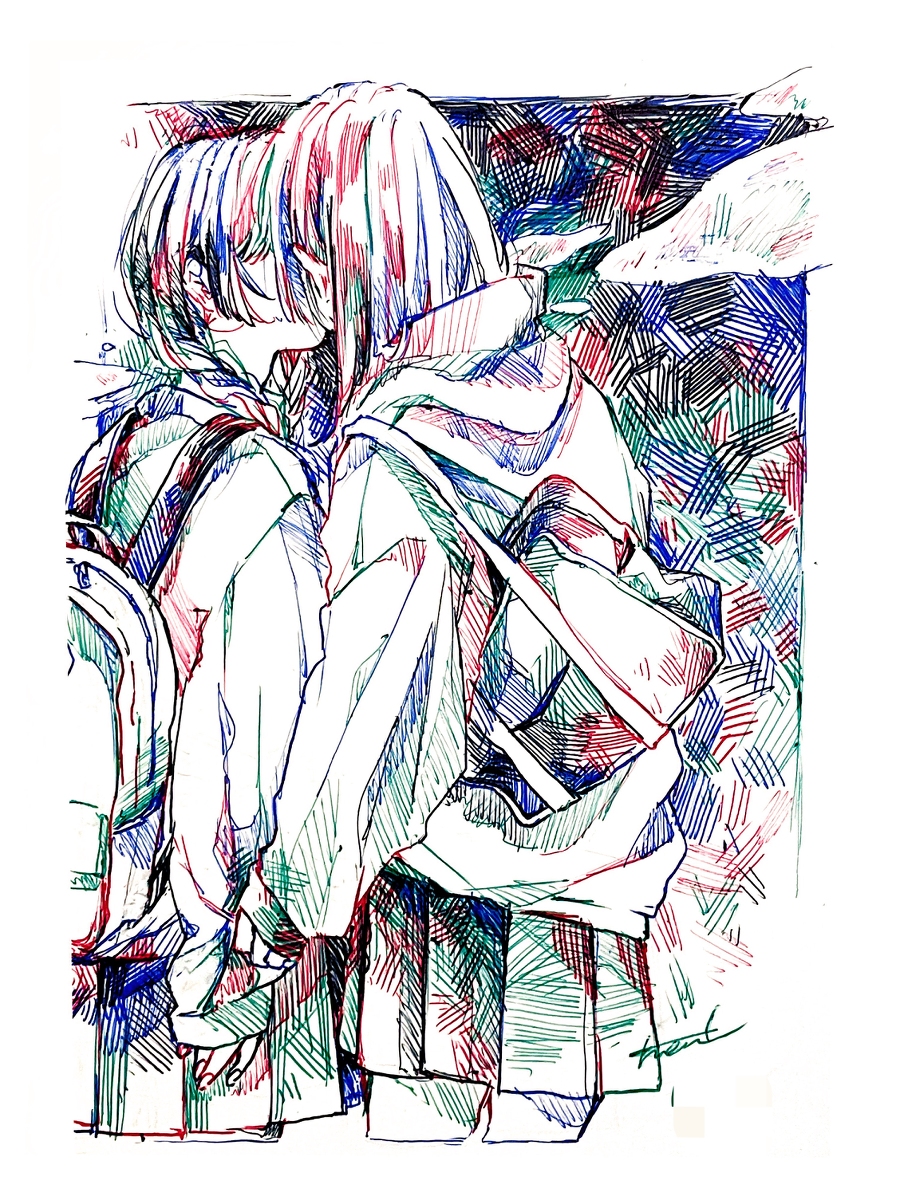 This is a pixiv picture whose title is "共有したいな".