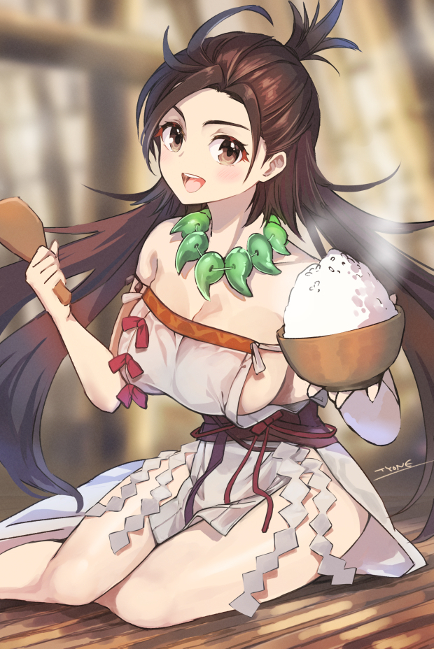 This is a pixiv picture whose title is 大盛り卑弥呼さま.