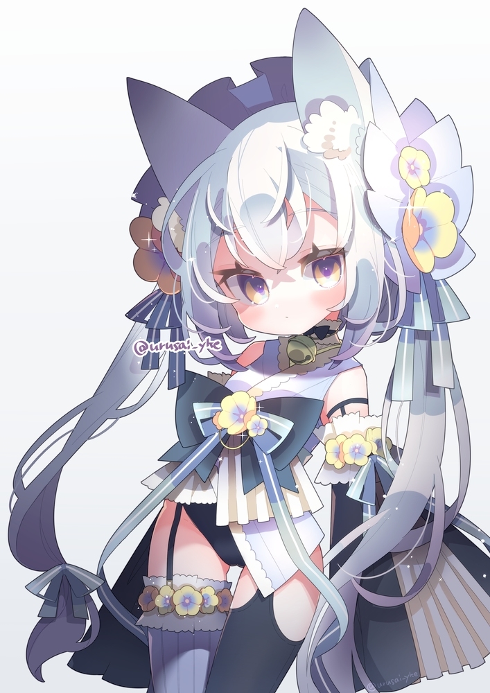 This is a pixiv picture whose title is 💜.