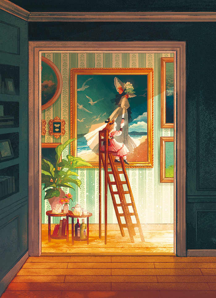 This is a pixiv picture whose title is 母を偲ぶ.