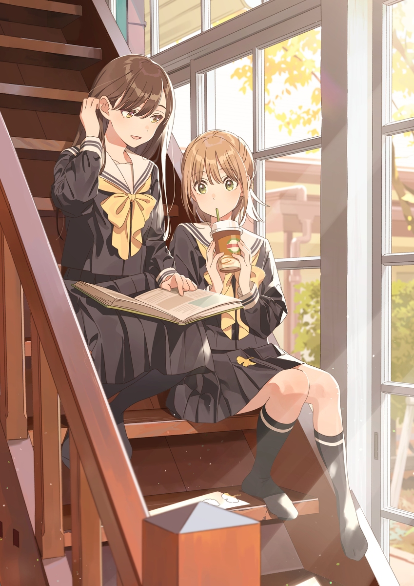 This is a pixiv picture whose title is ふたりの世界.