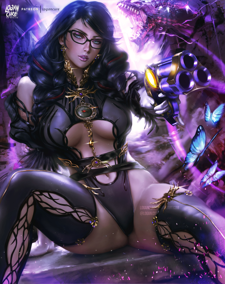 This is a pixiv picture whose title is ベヨネッタ - Bayonetta.