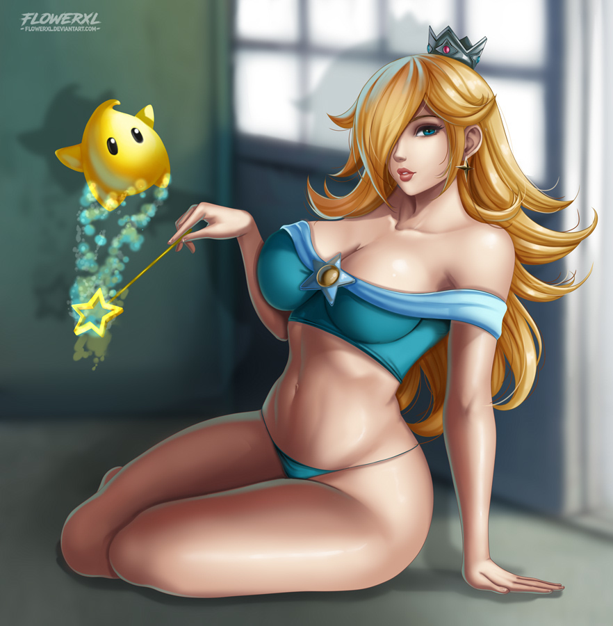 This is a pixiv picture whose title is Rosalina.