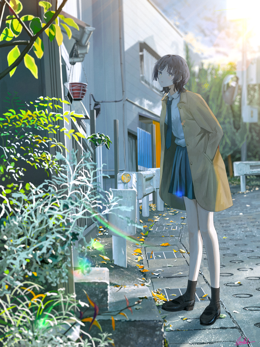 This is a pixiv picture whose title is stand alone.