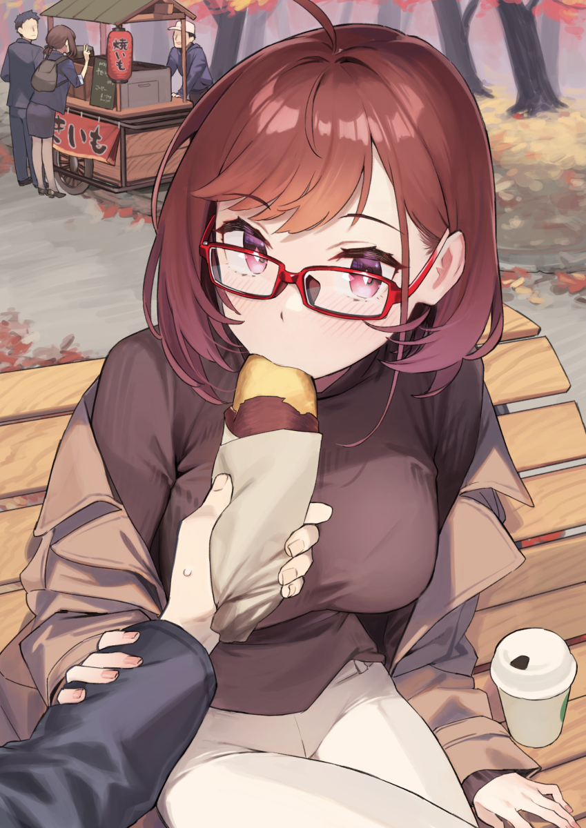This is a pixiv picture whose title is 近視の姉＃30.