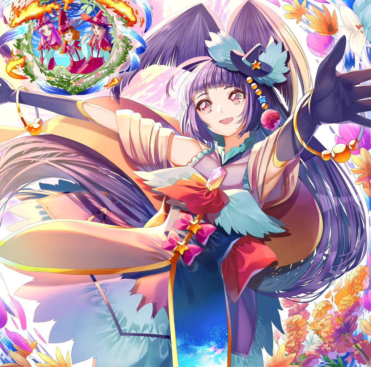 This is a pixiv picture whose title is キュアマジカル🧙‍♀️ 🍊🌖.