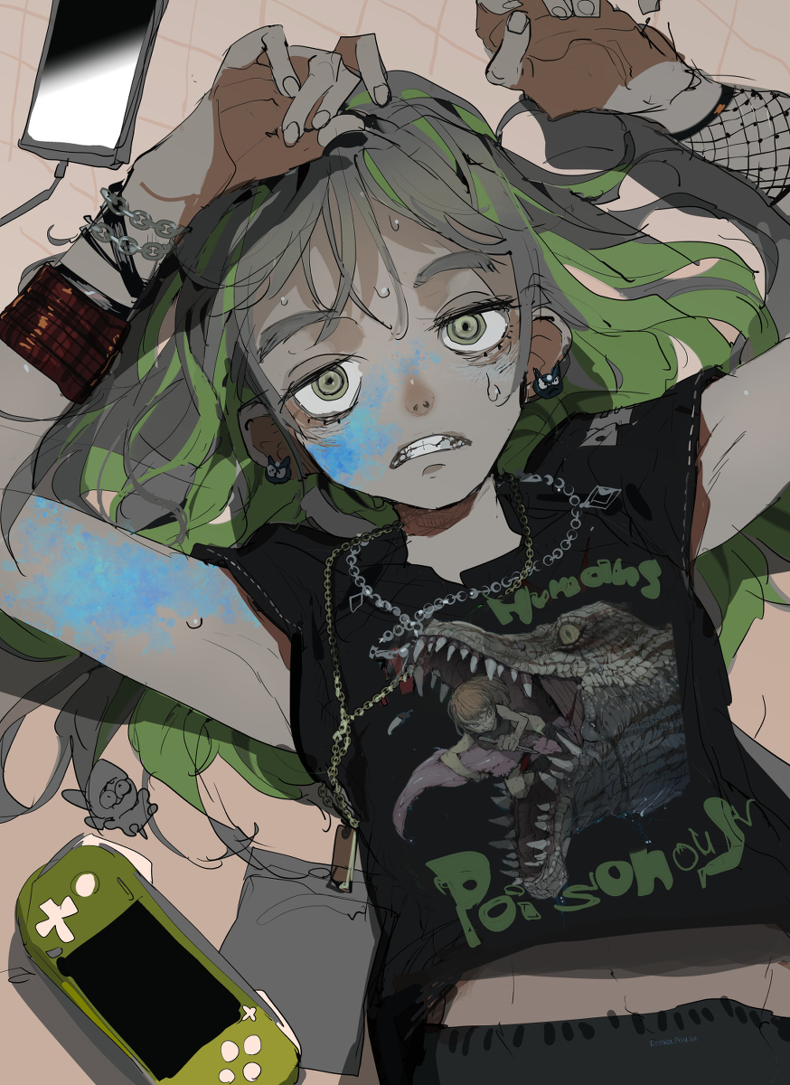 This is a pixiv picture whose title is 欲不足.