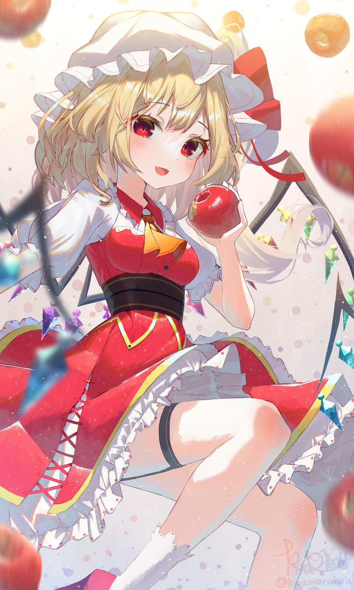 This is a pixiv picture whose title is フランちゃん🍎.