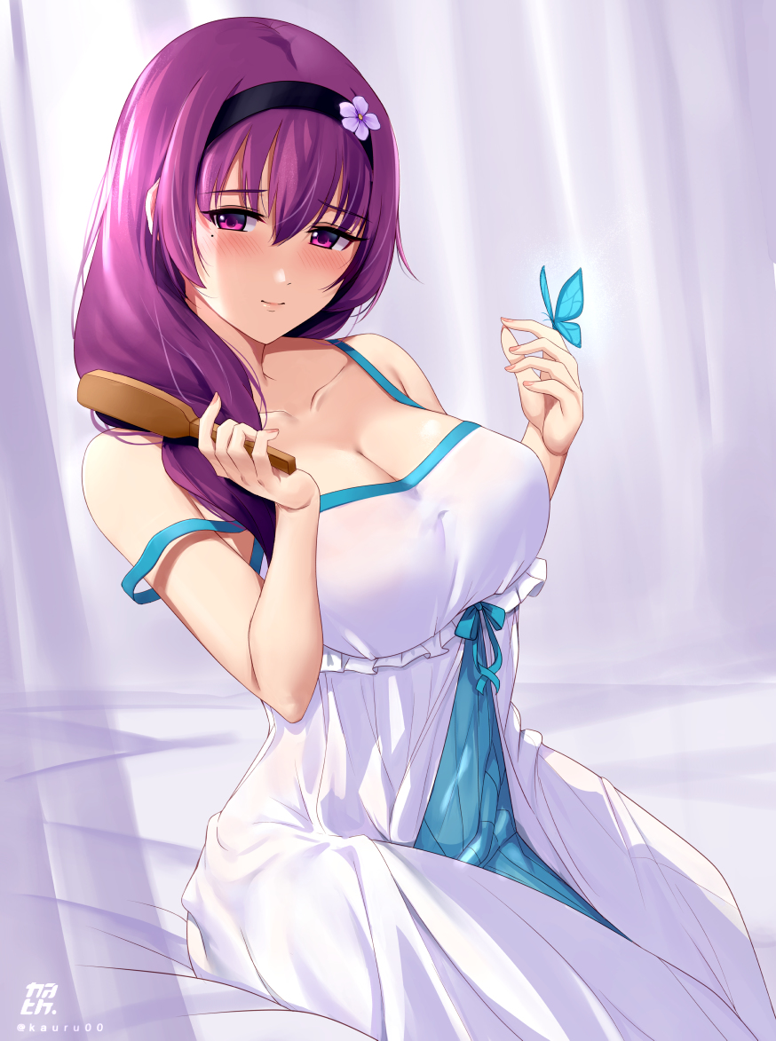 This is a pixiv picture whose title is "Commission" Viola.