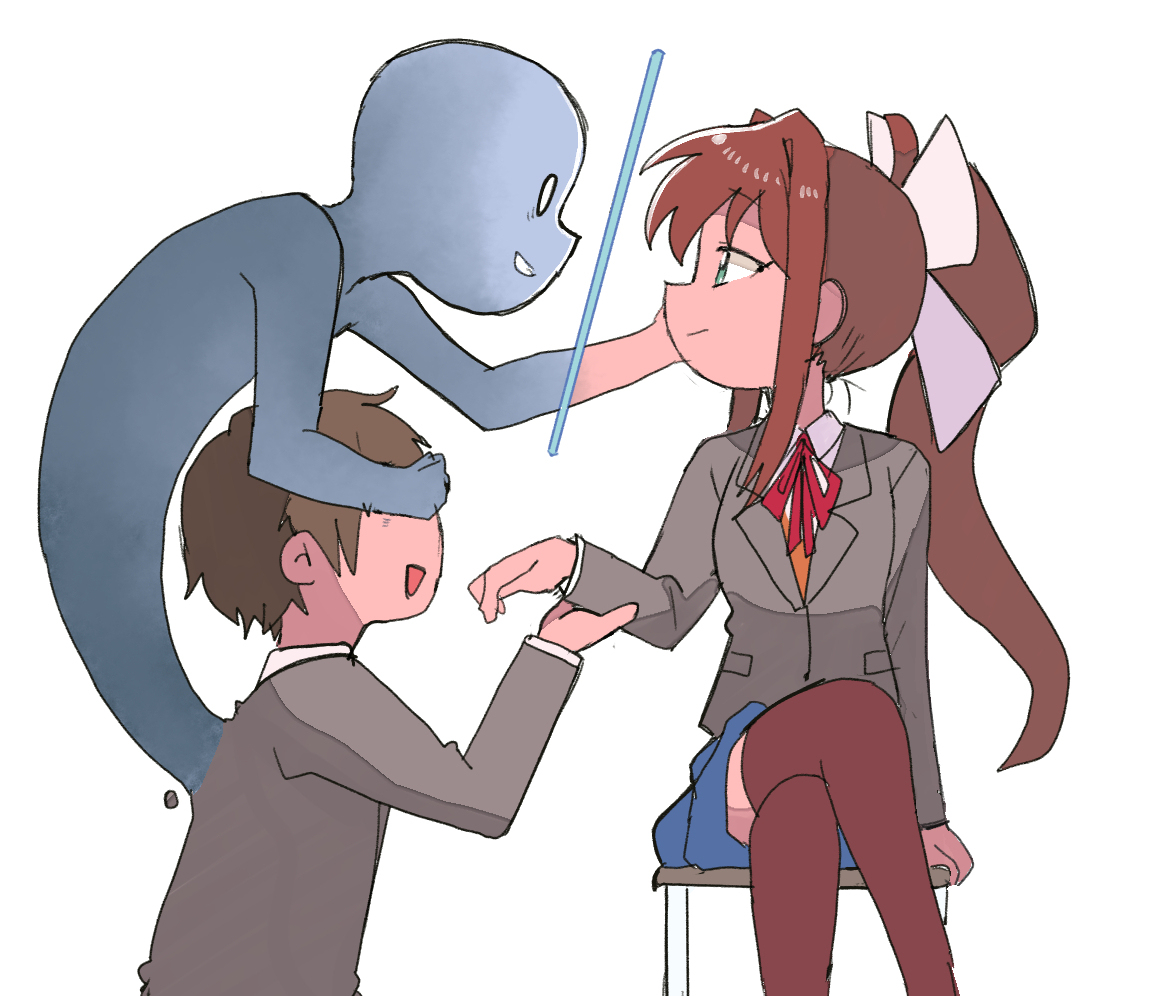 This is a pixiv picture whose title is どきどき文芸部まとめ!!!!!!!!.