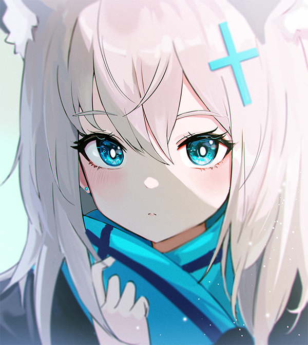 This is a pixiv picture whose title is シロコ.