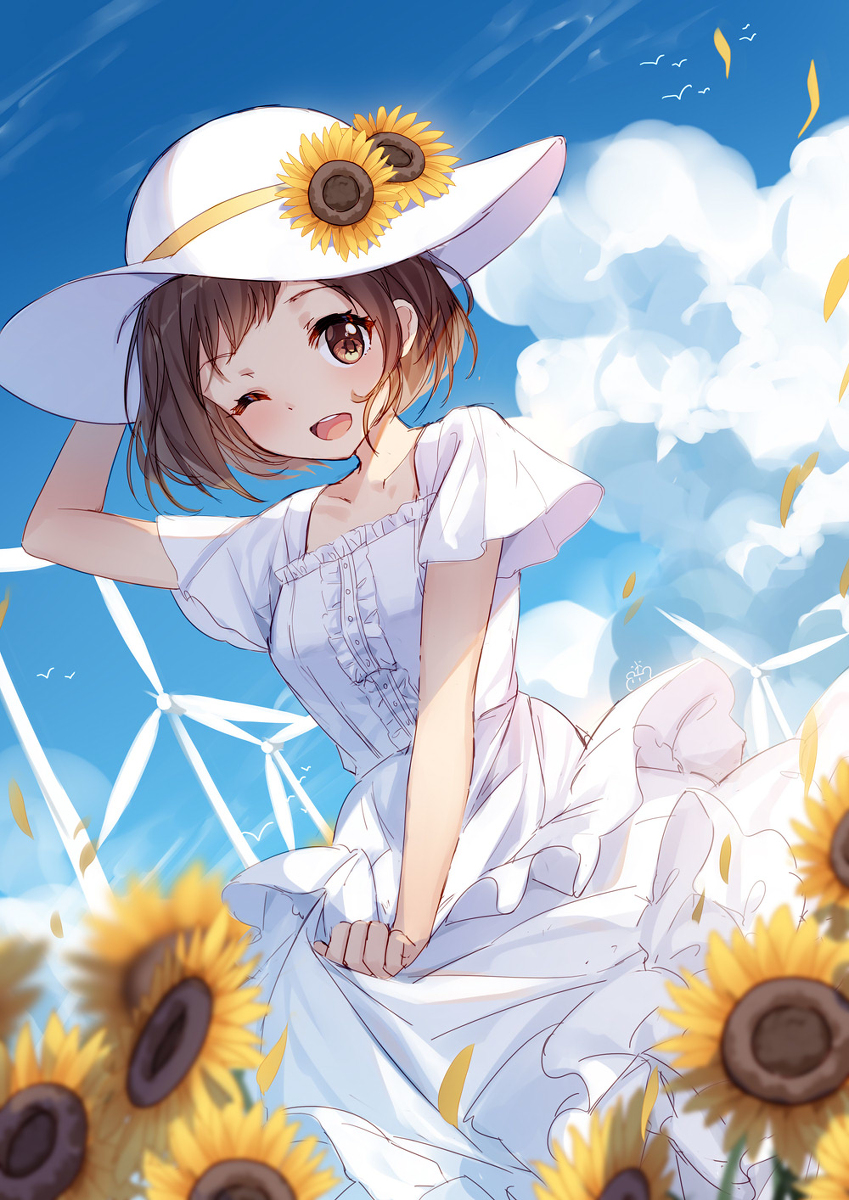 This is a pixiv picture whose title is つぐみ.