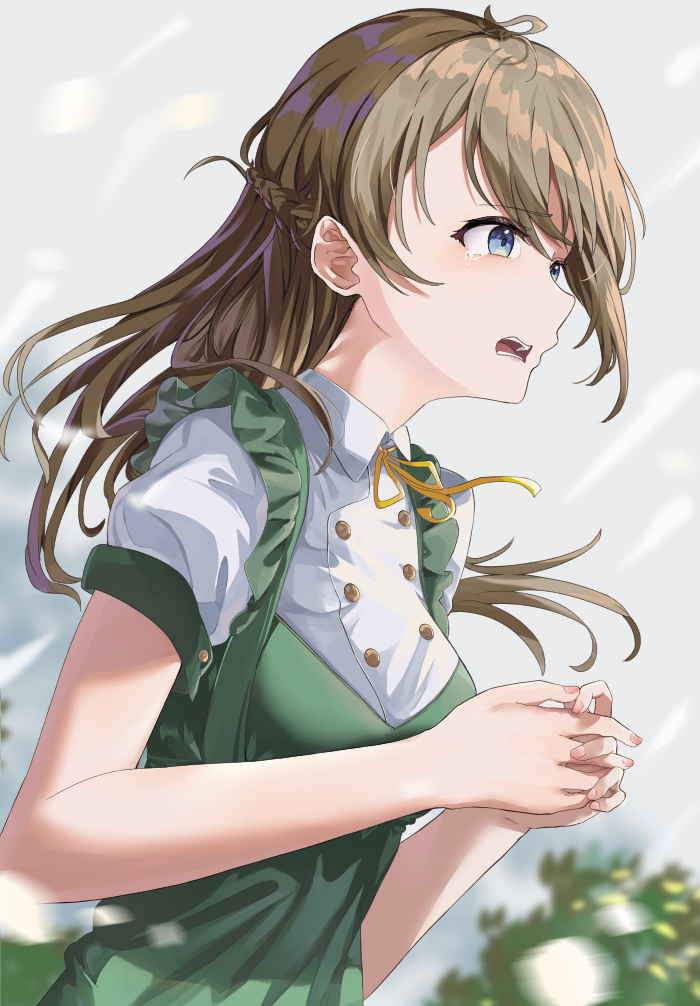 This is a pixiv picture whose title is なんで.