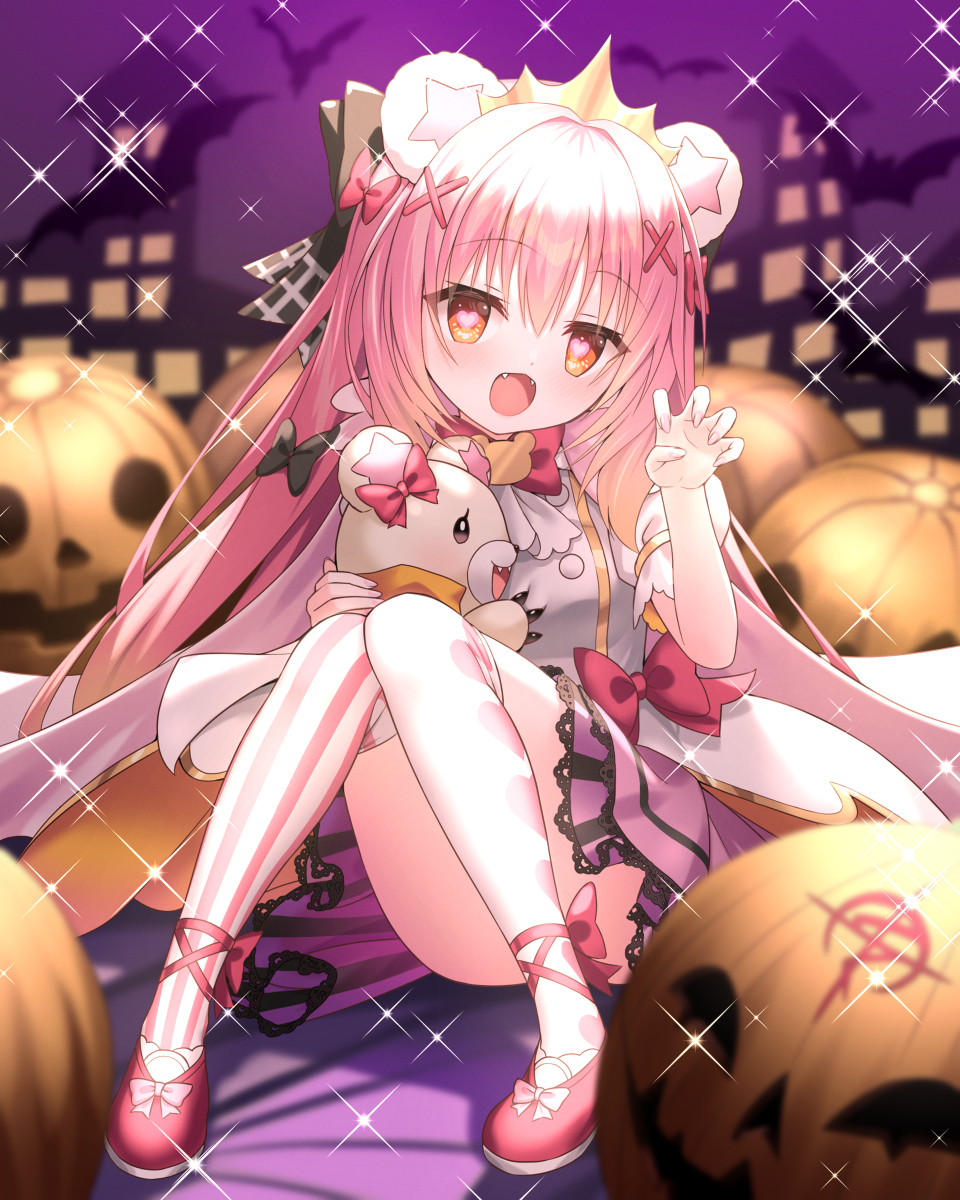 This is a pixiv picture whose title is ハロウィンりぼんちゃん.