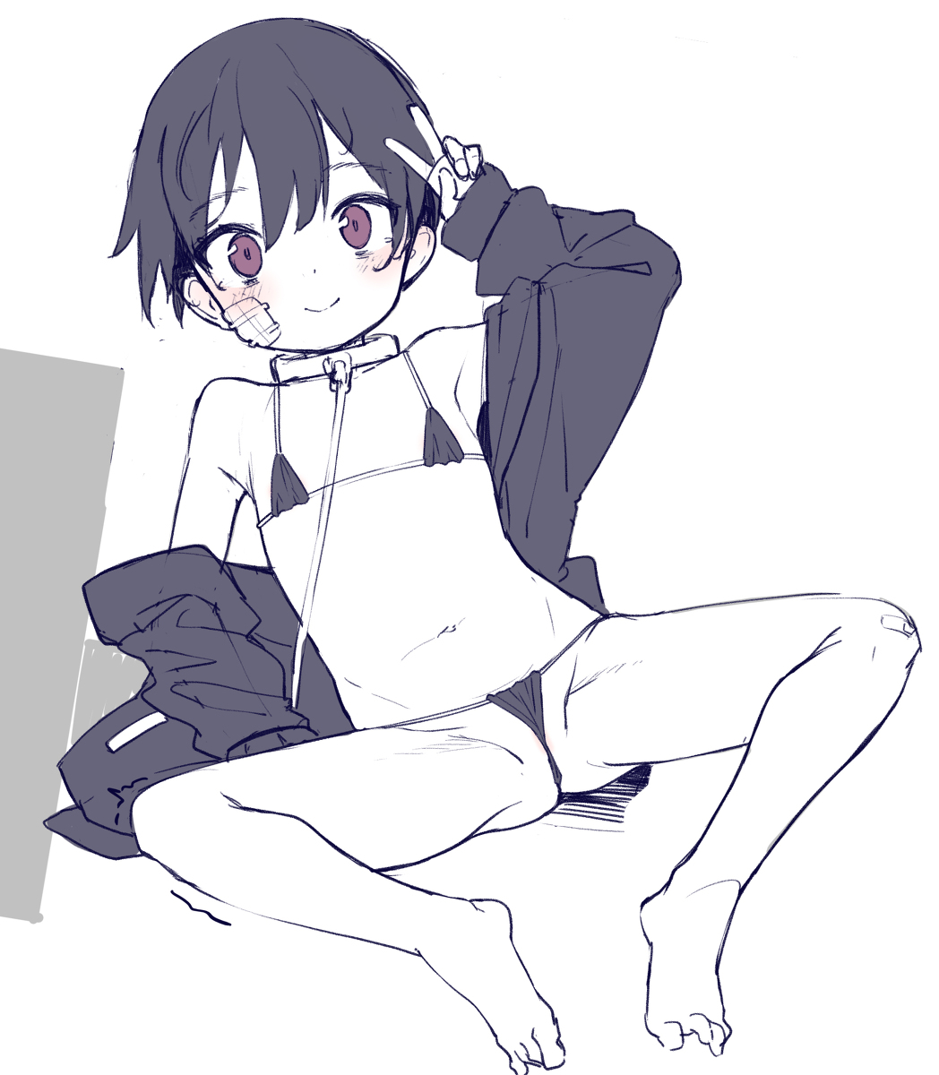 This is a pixiv picture whose title is ボーイッシュちゃん.