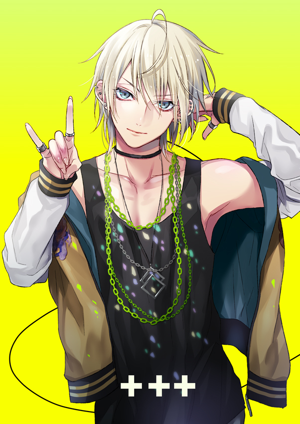 This is a pixiv picture whose title is +++.