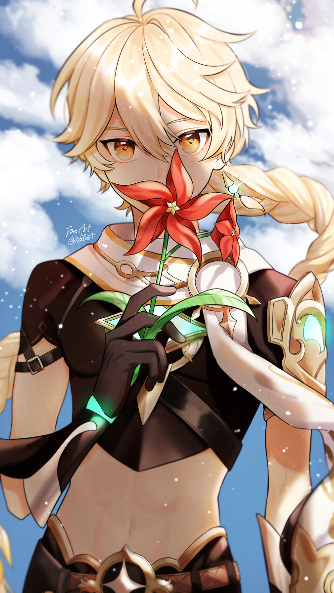 This is a pixiv picture whose title is 原神.