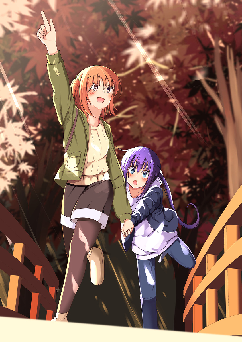 This is a pixiv picture whose title is 🍁.