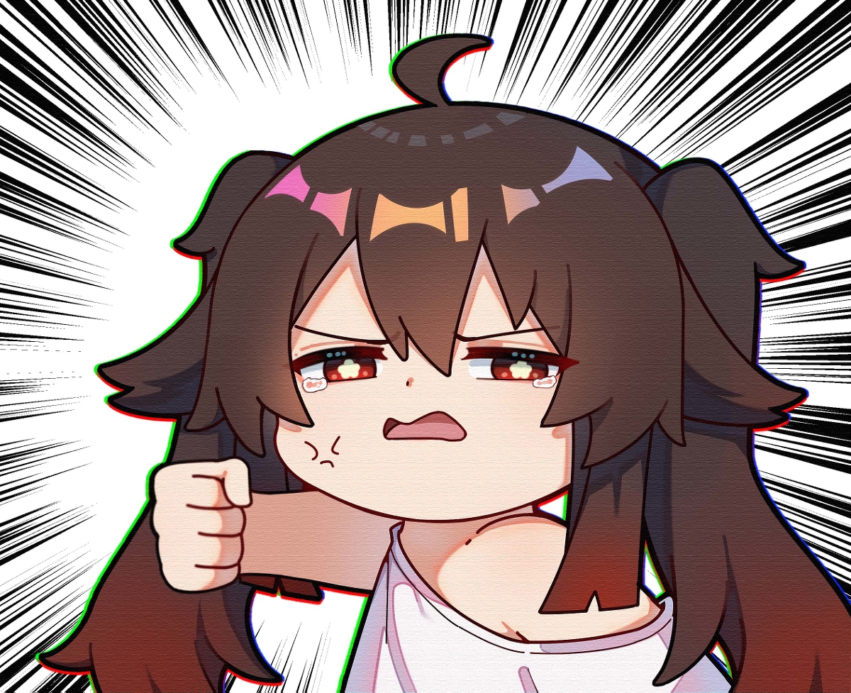 This is a pixiv picture whose title is 死ね！.