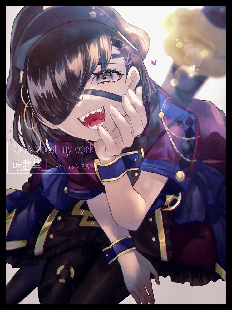 This is a pixiv picture whose title is 蘭丸.